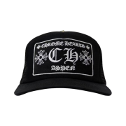 Chrome Hearts CH Trucker Hat Black - Aspen Exclusive