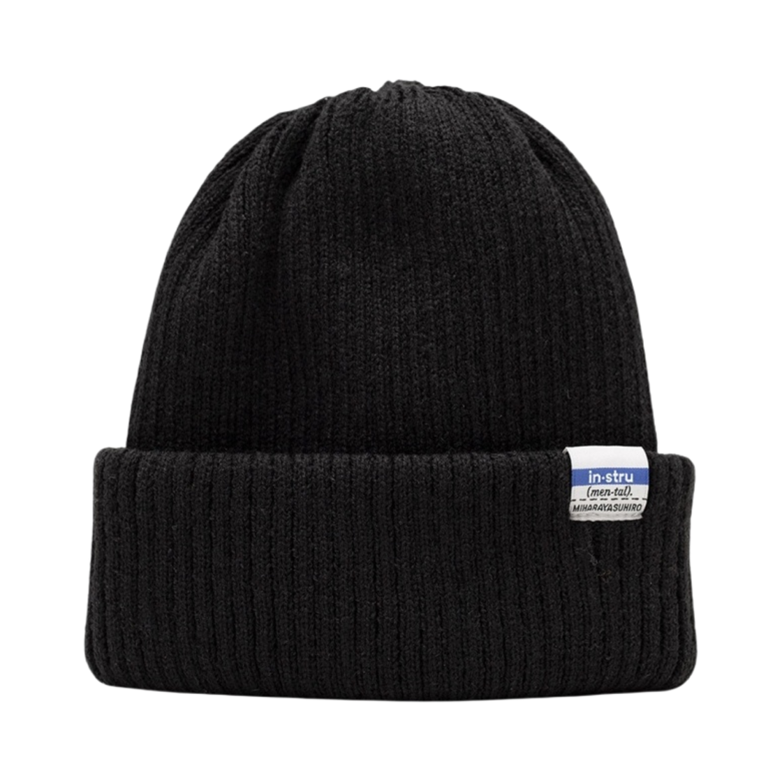 I08AC402-BLACK Maison Mihara Yasuhiro Knit Cap Black