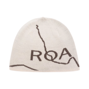 Roa Logo Wool Beanie Ivory