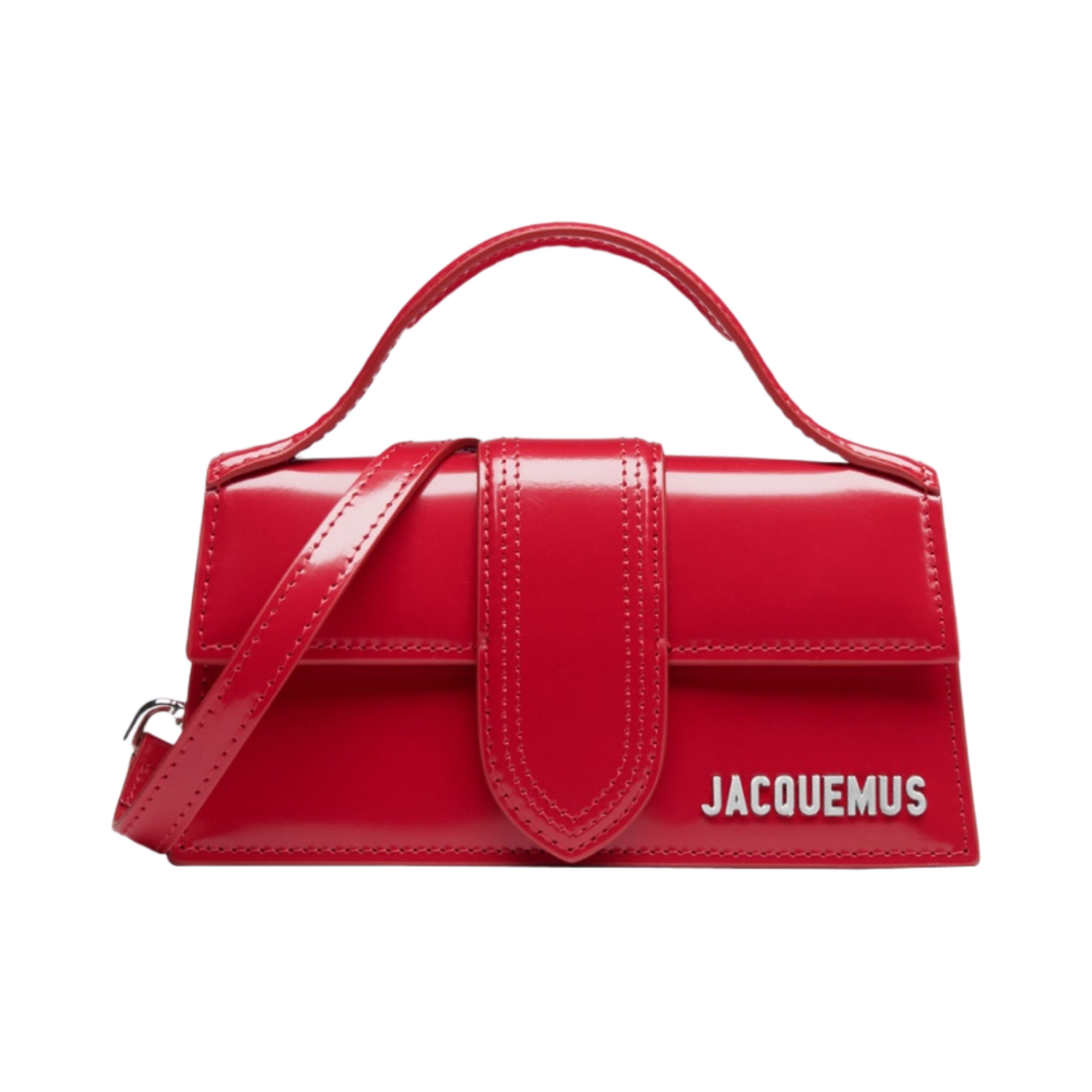 자크뮈스 르 밤비노 스몰 플랩 백 레드(Jacquemus Le Bambino Small Flap Bag Red) - 1