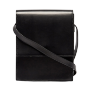 Lemaire Small Satchel Bag Vegetable-Tanned Leather Black