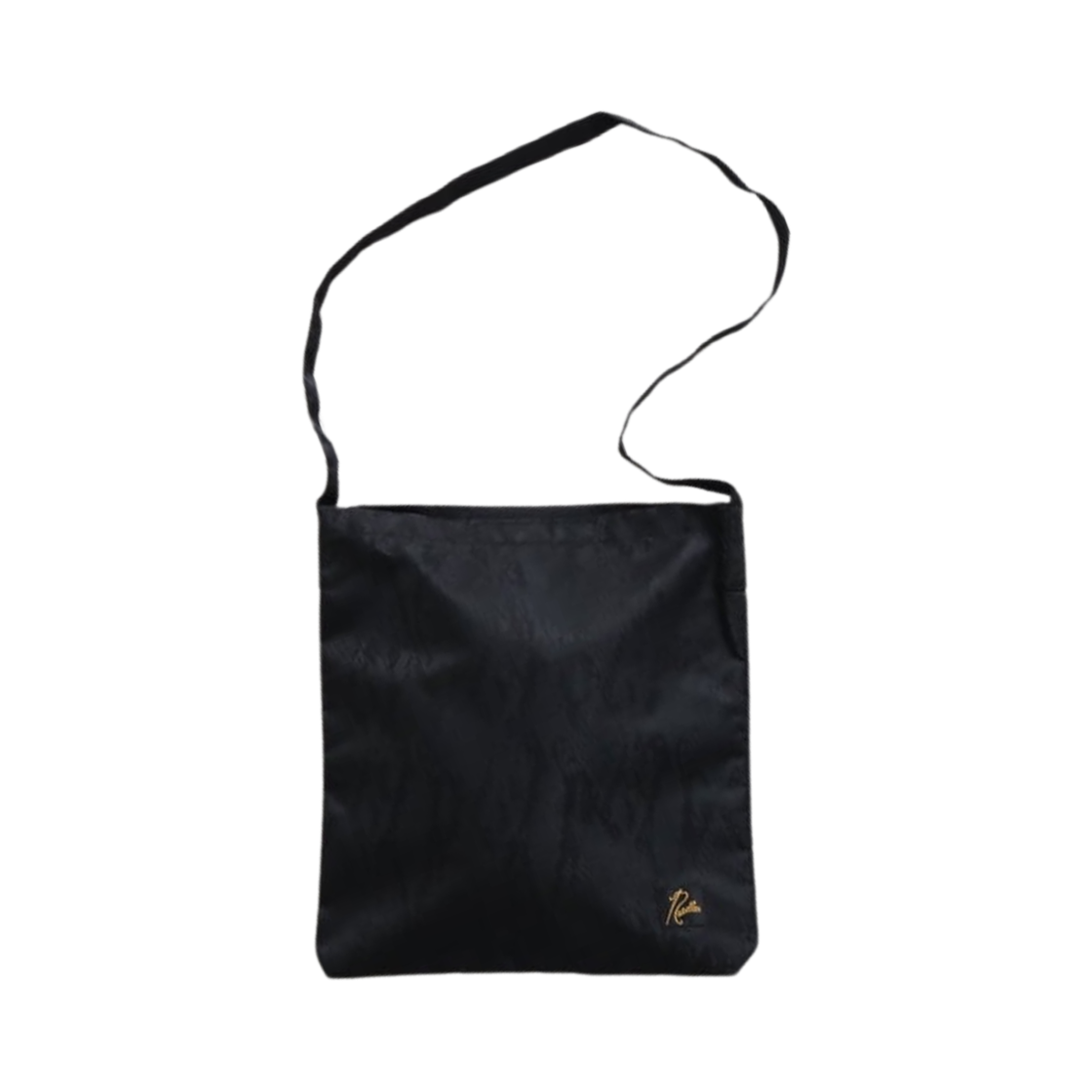 QV058 Needles Python Jacquard Book Bag Black