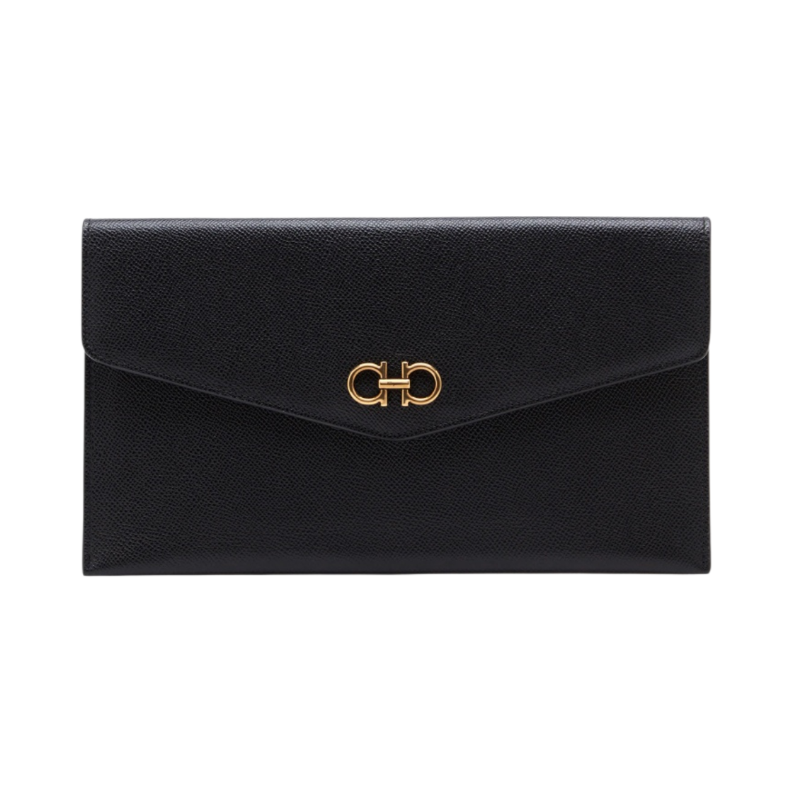 페라가모 간치니 도큐먼트 홀더 블랙(Ferragamo Gancini Document Holder Black) - 1