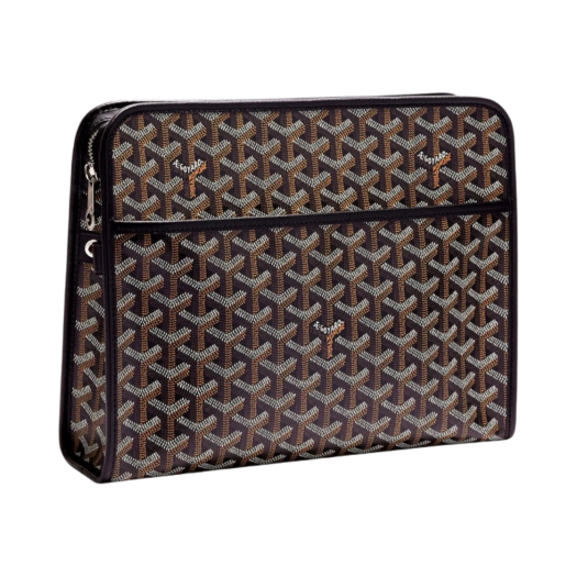 ABAJOUV-GM-01 Goyard Jouvence GM Toilet Bag Black