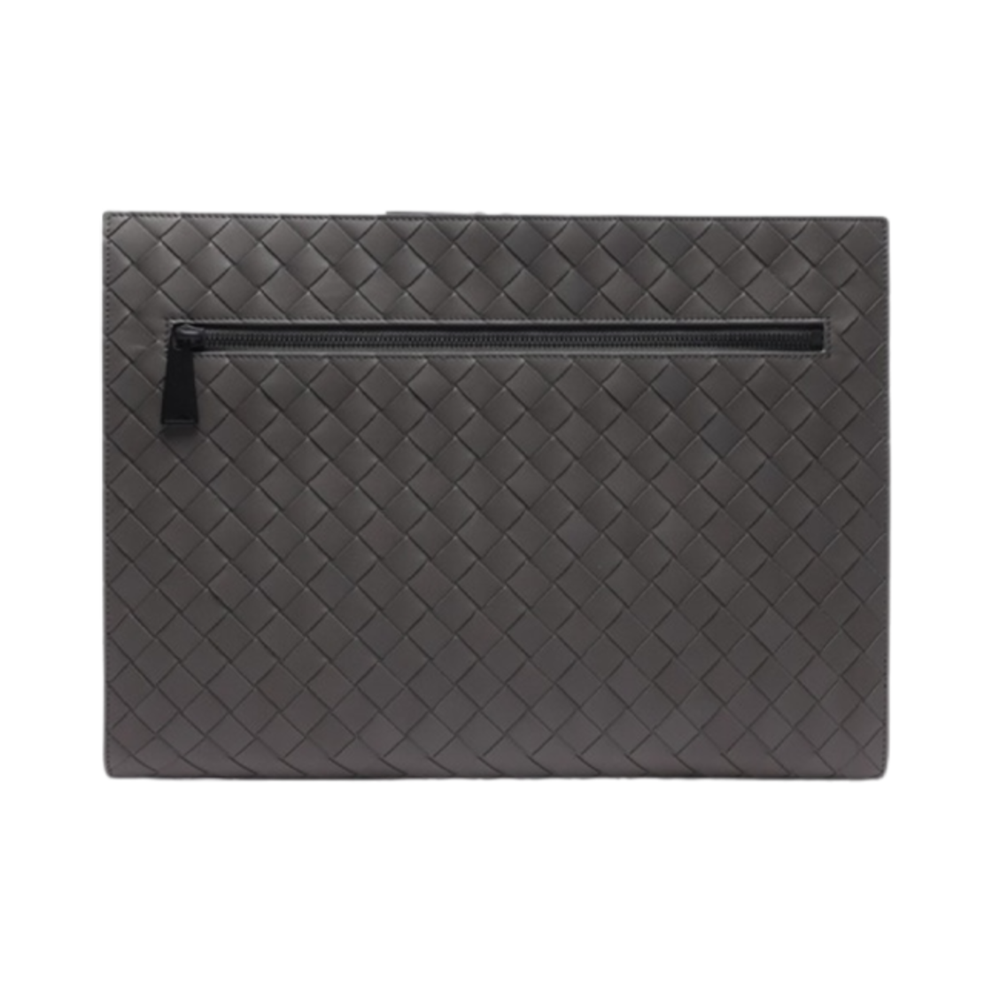 603432VCPQ11445 Bottega Veneta Intrecciato Clutch Grey - #2