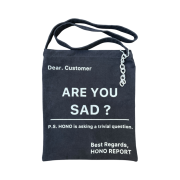 Hono Report Letter Bag Gray