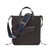 Dior x Sacai Saddle Shoulder Strap Tote Bag Black