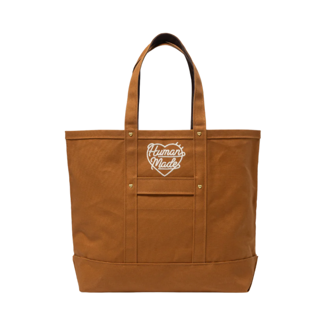 HM28GD003 Human Made Duck Canvas Tote Large Brown