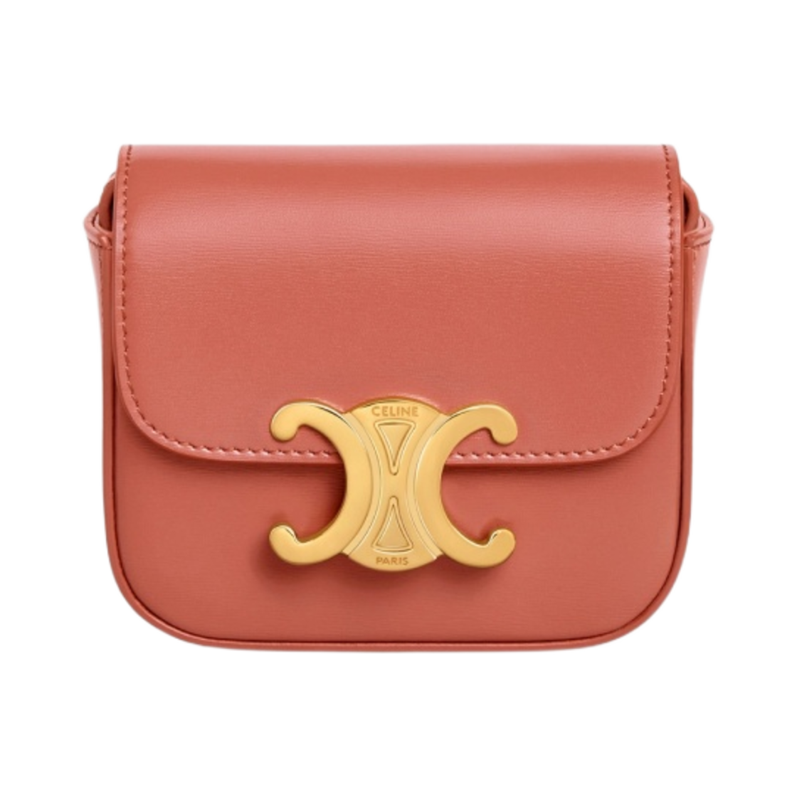 셀린느 샤이니 카프스킨 미니 트리옹프 리치(Celine Mini Triomphe in Shiny Calfskin Lychee) - 1