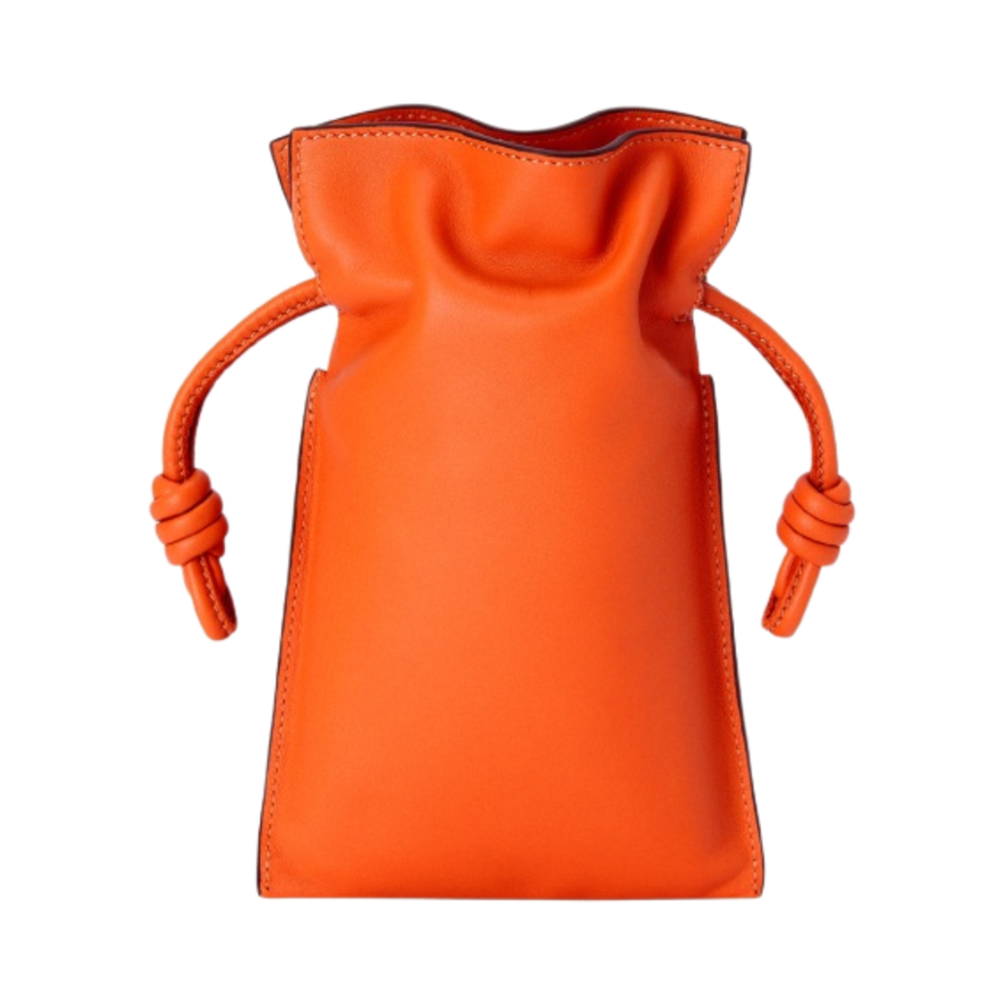 로에베 플라멩코 포켓 나파 카프스킨 오렌지(Loewe Flamenco Pocket in Nappa Calfskin Orange) - 3