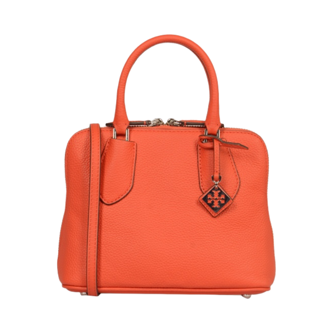 155619-601 Tory Burch Mini Swing Satchel Coral Crush