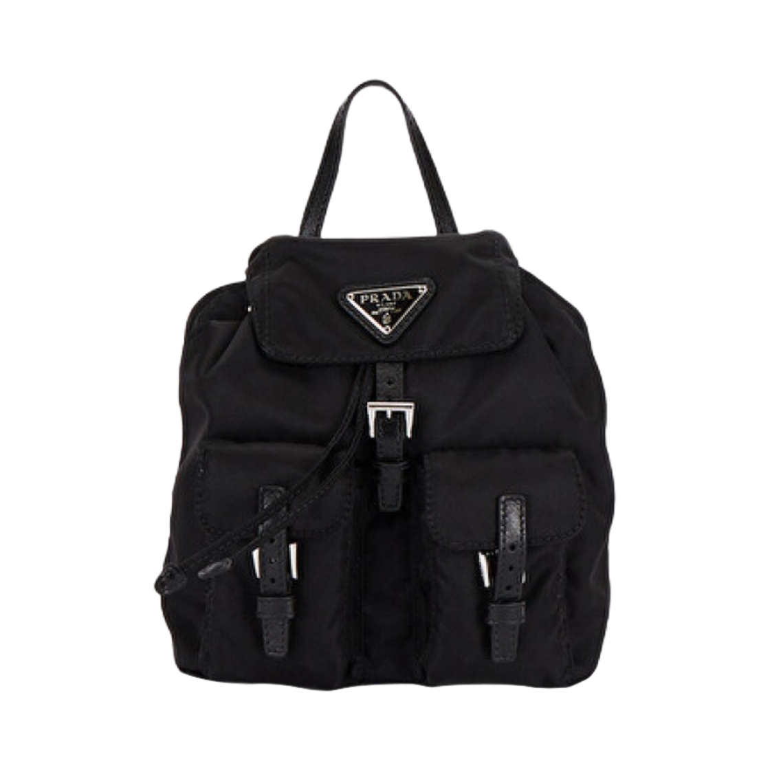 프라다 나일론 미니 백팩 블랙