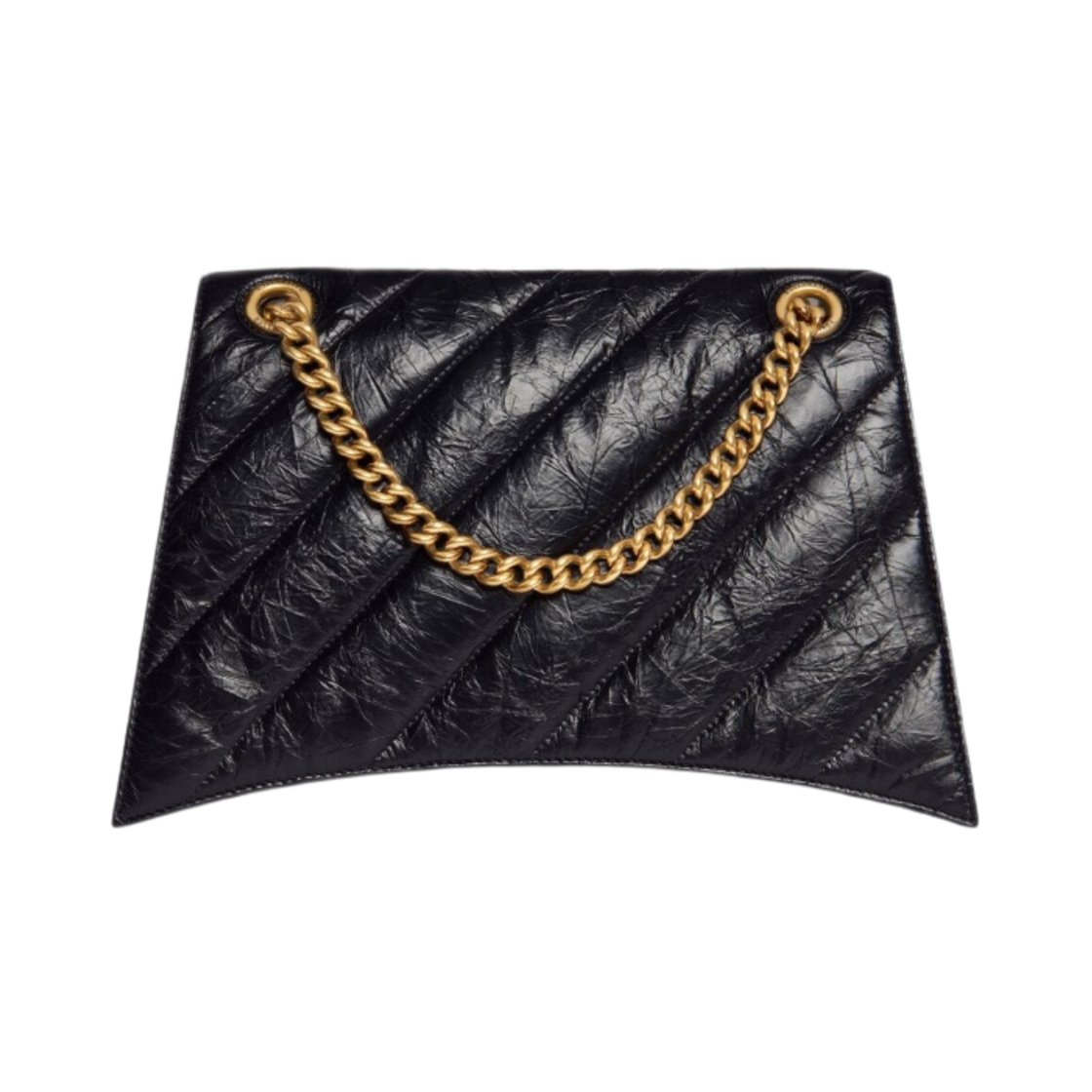 발렌시아가 퀼트 크러쉬 미디움 체인백 블랙(Balenciaga Quilted Crush Medium Chain Bag Black) - 3
