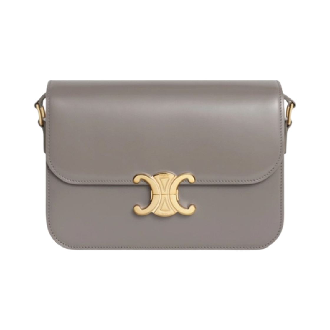 셀린느 샤이니 카프스킨 클래식 트리옹프 백 페블(Celine Classique Triomphe Bag in Shiny Calfskin Pebble) - 1