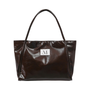 MUCENT Griek Leather Shoulder Bag Brown