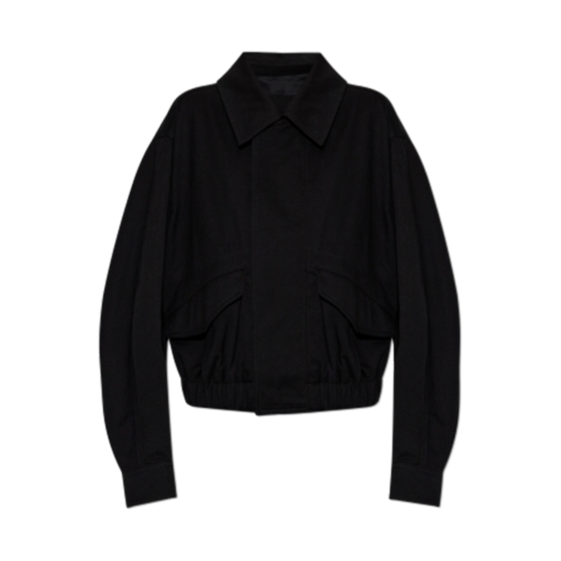 (W) 르메르 숏 블루종 블랙((W) Lemaire Short Blouson Black)