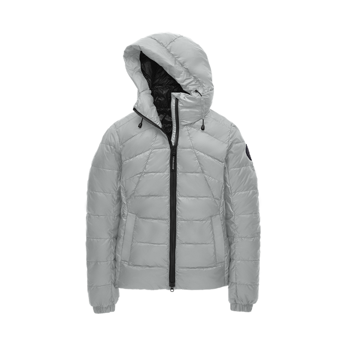 (W) 캐나다 구스 애보트 후디 블랙 라벨 문스톤 그레이((W) Canada Goose Abbott Hoody Black Label Moonstone Grey) - 1