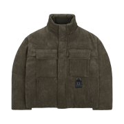 Wooyoungmi Corduroy Goose Down Jumper Khaki- 22FW