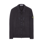 Stone Island 106WN Old Treatment Overshirt Navy Blue - 23SS