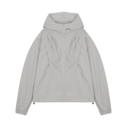 Art of Field Pleated Jacket Light Gray