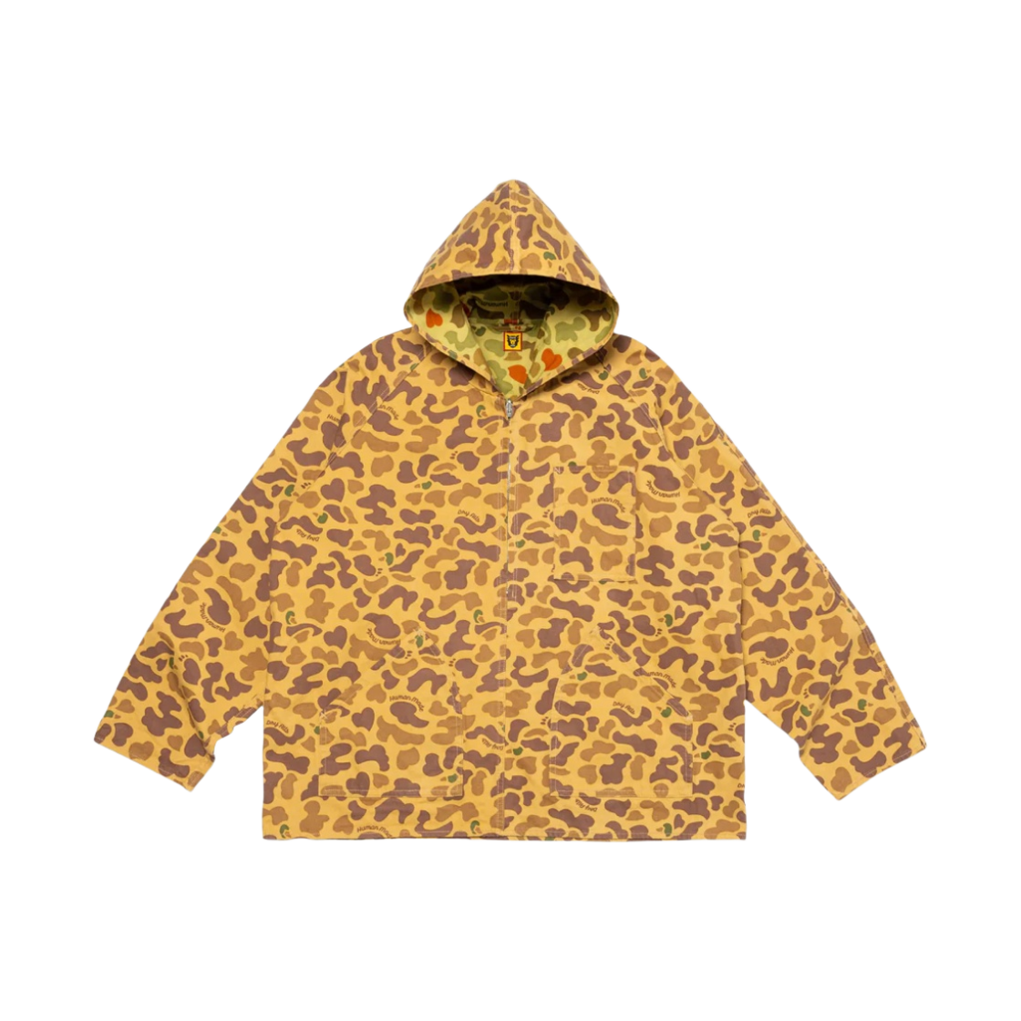 휴먼 메이드 덕 카모 풀오버 자켓 브라운(Human Made Duck Camo Pullover Jacket Brown) - 1