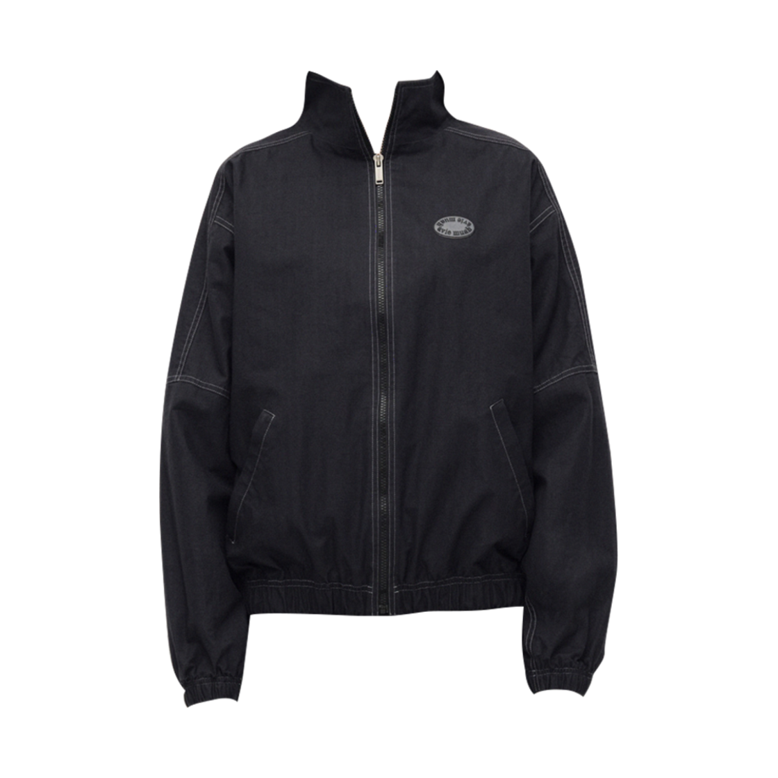 - Aviemuah New Windbreaker Jacket Black