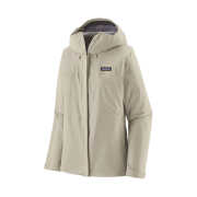 (W) Patagonia Torrentshell 3L Rain Jacket Wool White