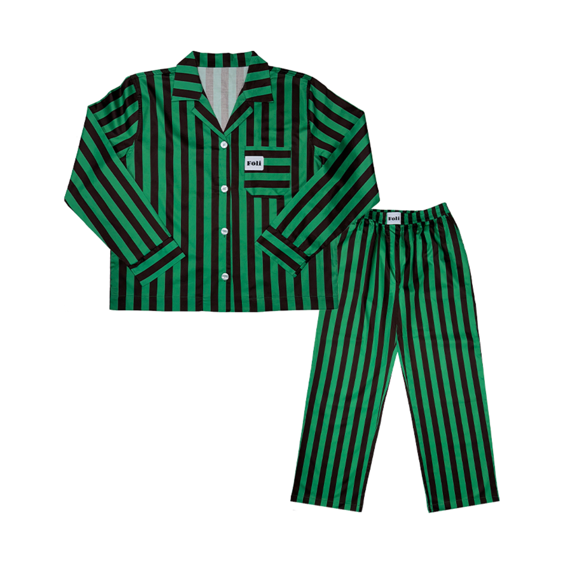 (Unisex) Forest Green PJ Set (2pcs) Foli Unisex PJ Set 2pcs Forest Green