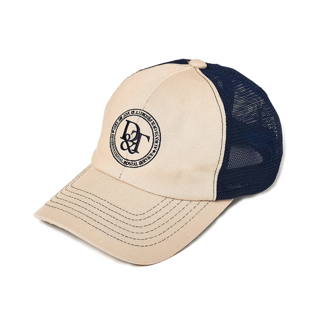 디셈버텐 디엔티 트러커 캡 베이지(December Ten D&T Trucker Cap Beige)