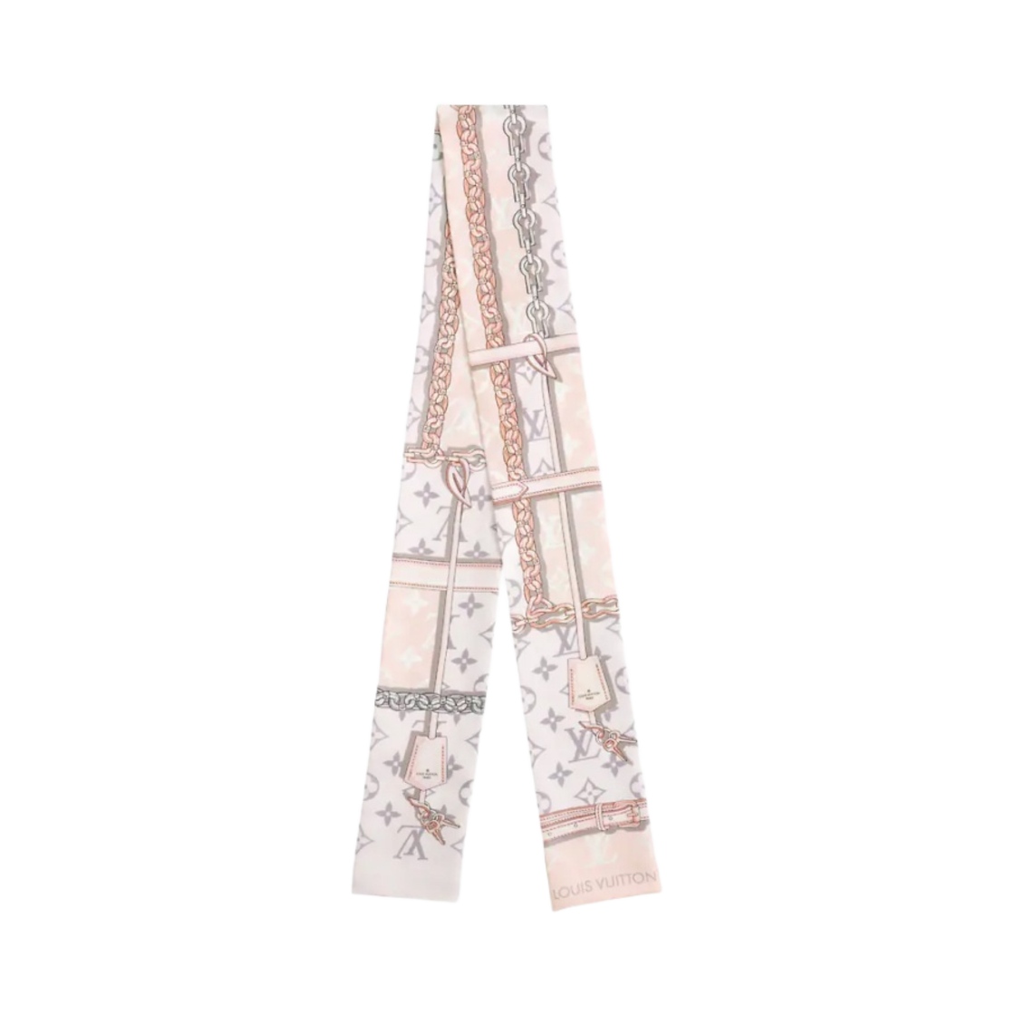 M70637 (W) Louis Vuitton Monogram Confidential Bandeau Light Pink