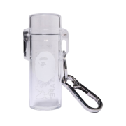 BAPE Neon Camo Lighter Case Keychain Silver