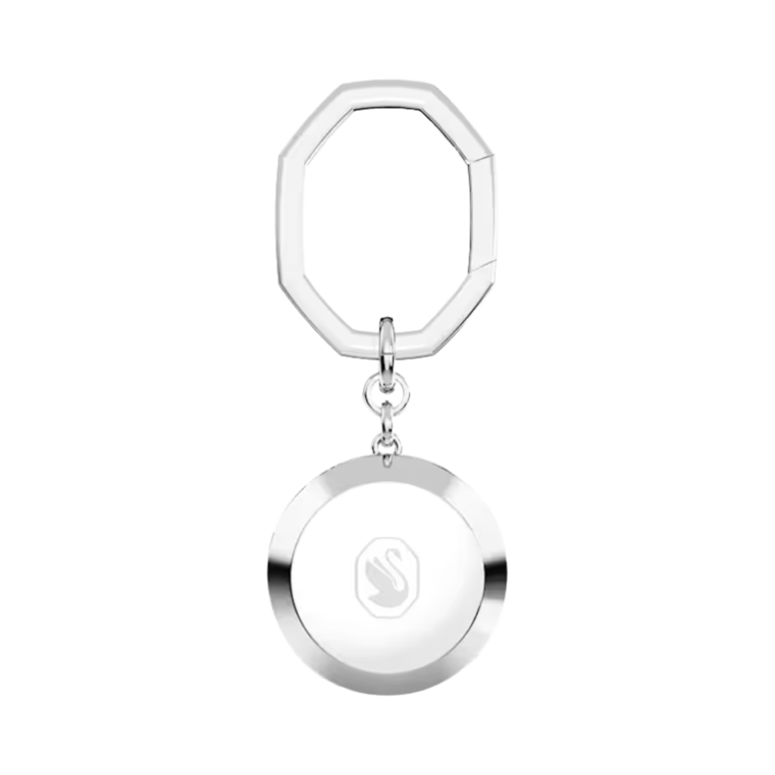 스와로브스키 라운드 컷 키링 화이트 로듐 플래팅(Swarovski Round Cut Key Ring White Rohdium Plated) - 2
