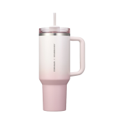 Starbucks 24 SS Stanley Pink Quencher Tumbler 1183ml