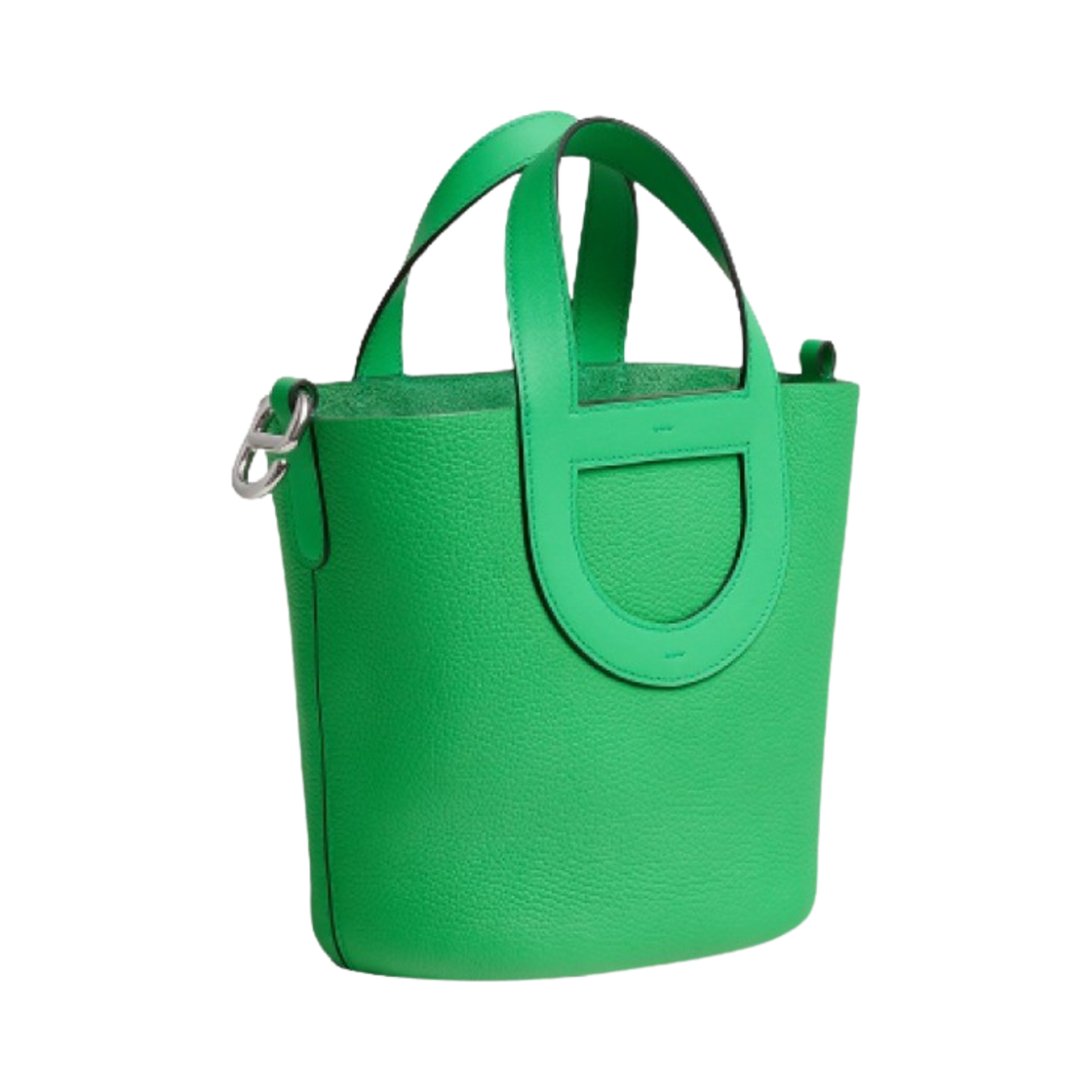 에르메스 인 더 루프 18 백 클레망스 스위프트 & 팔라듐 하드웨어 베르 꼬믹(Hermes In The Loop 18 Bag Clemence Swift & Palladium Vert Comics) - 2