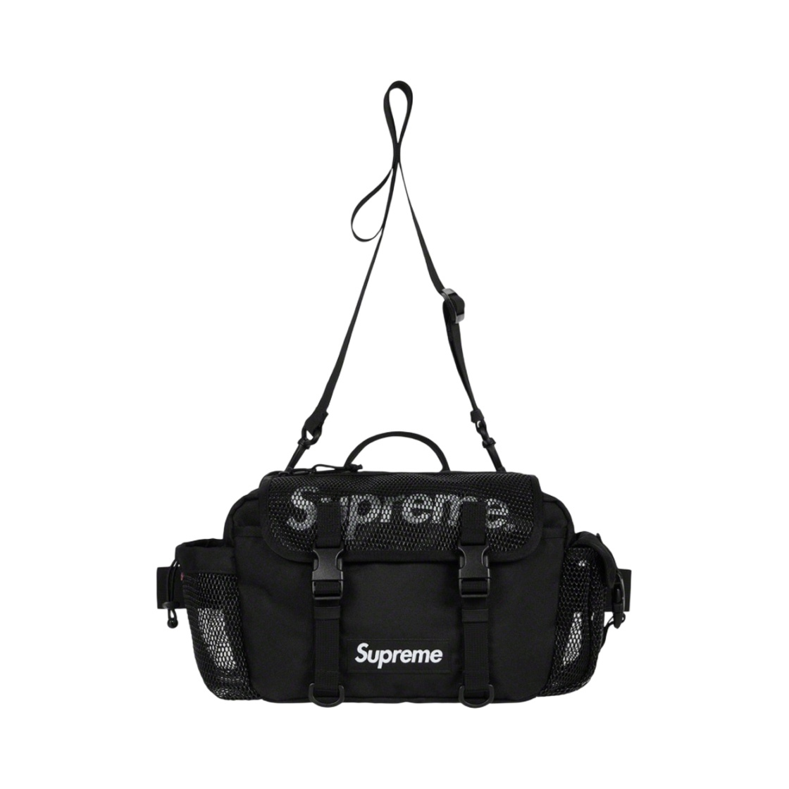 슈프림 메쉬 웨이스트백 블랙 - 20SS(Supreme Mesh Waist Bag Black - 20SS) - 3