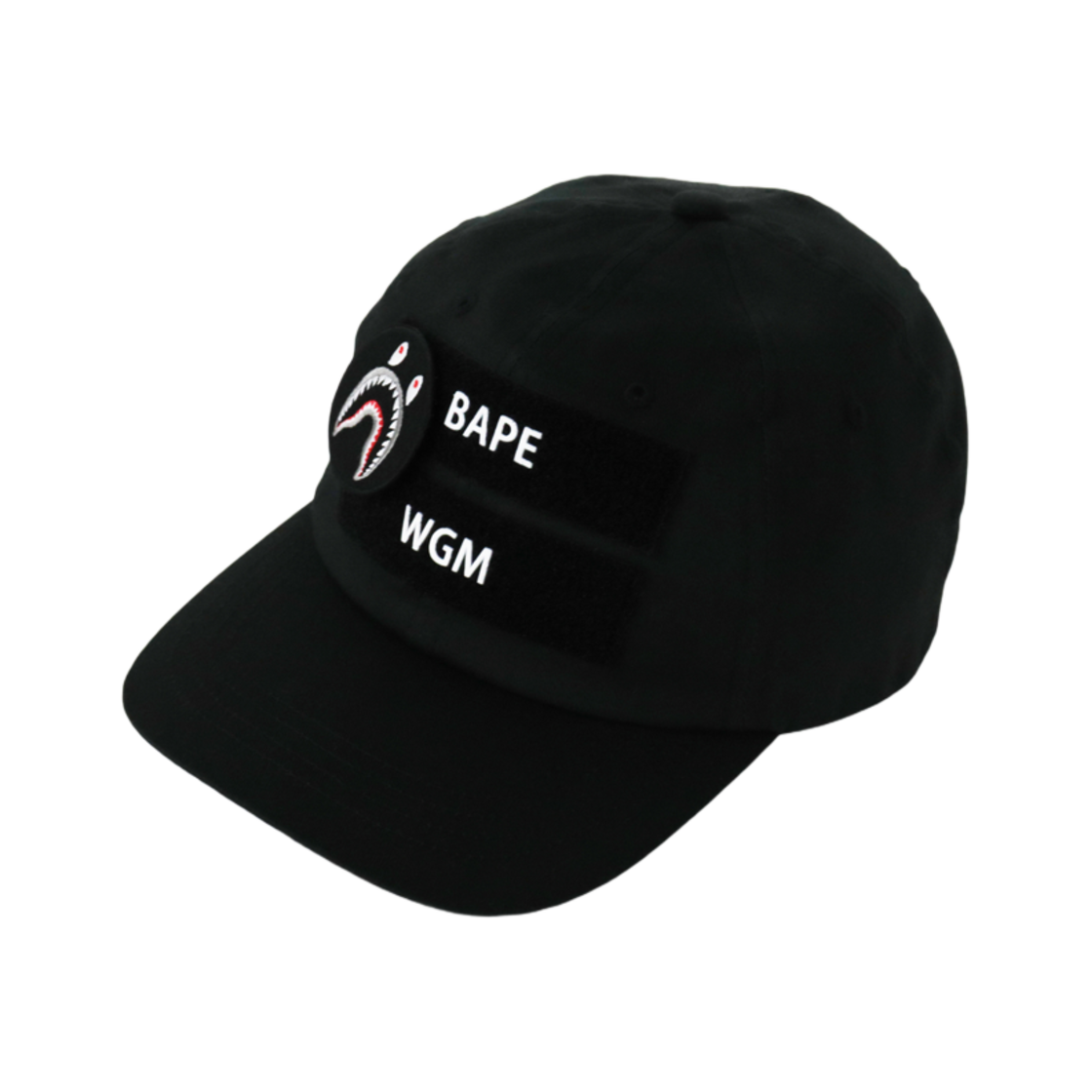 베이프 디태처블 샤크 패치 캡 블랙(BAPE Detachable Shark Patch Cap Black) - 1
