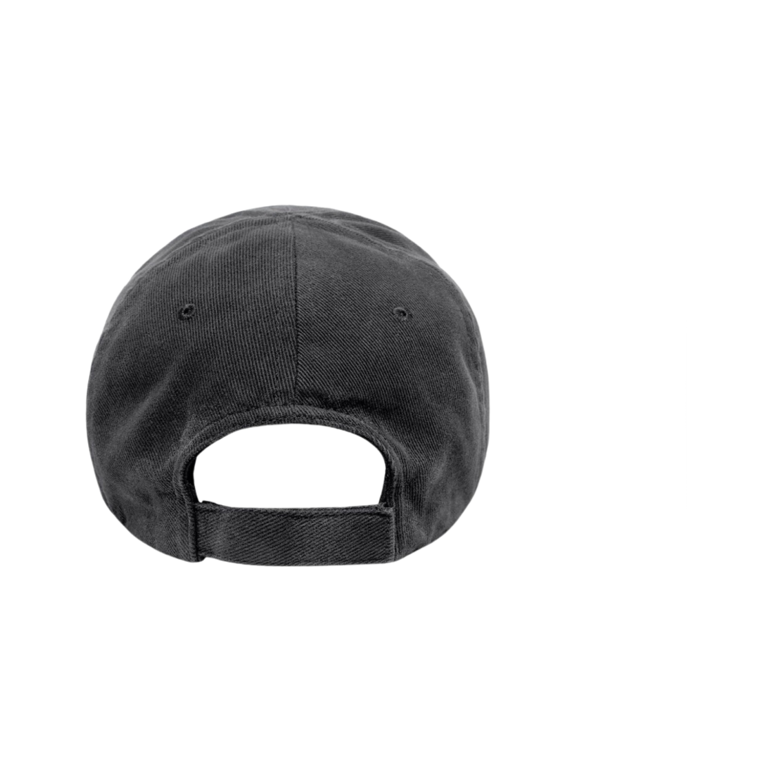 발렌시아가 더블 로고 캡 블랙 페이디드(Balenciaga Double Logo Cap Black Faded) - 3