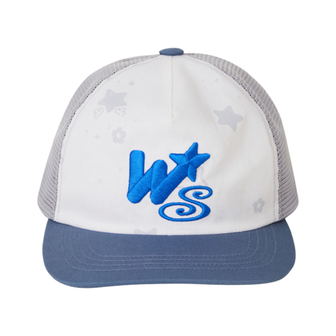 샬롬클럽 x 엔시티 위시 위시 매쉬 캡 블루(Shalomclub x NCT Wish Wish Mesh Cap Blue)