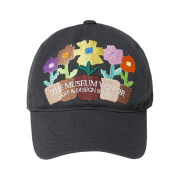 The Museum Visitor Five Flower Pot Ball Cap Chacoal -23PS