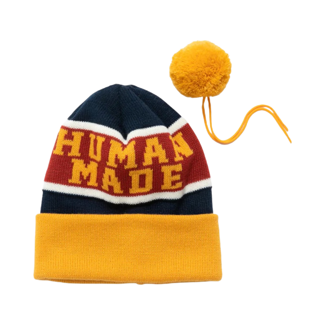 휴먼 메이드 Hm 팝 비니 옐로우(Human Made Hm Pop Beanie Yellow) - 3