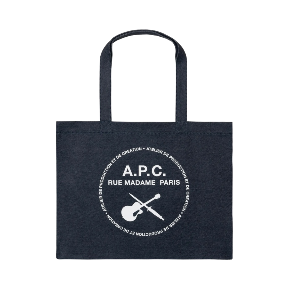 아페쎄 기타 단검 쇼핑백 인디고(A.P.C. Gutare Poignard Shopping Bag Indigo)
