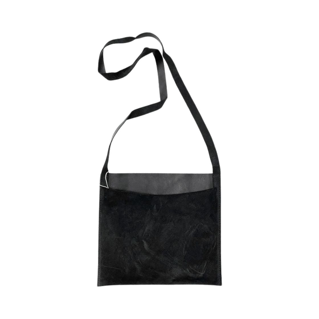 구이디 홀스 리버스 레더 패스포트백 블랙(Guidi Horse Reverse Leather Passport Bag Black)