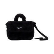 (Kids) Nike NSW Faux Fur Crossbody Bag Black