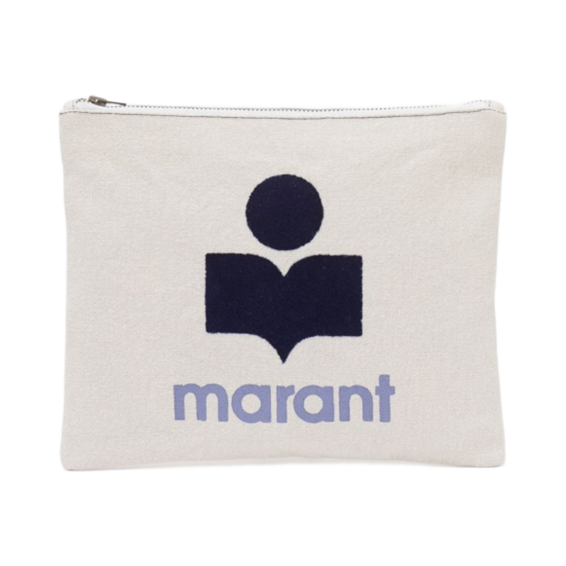 PO0173-22P053M-02LY Isabel Marant Nettia Mini Pouch Light Grey - 22SS