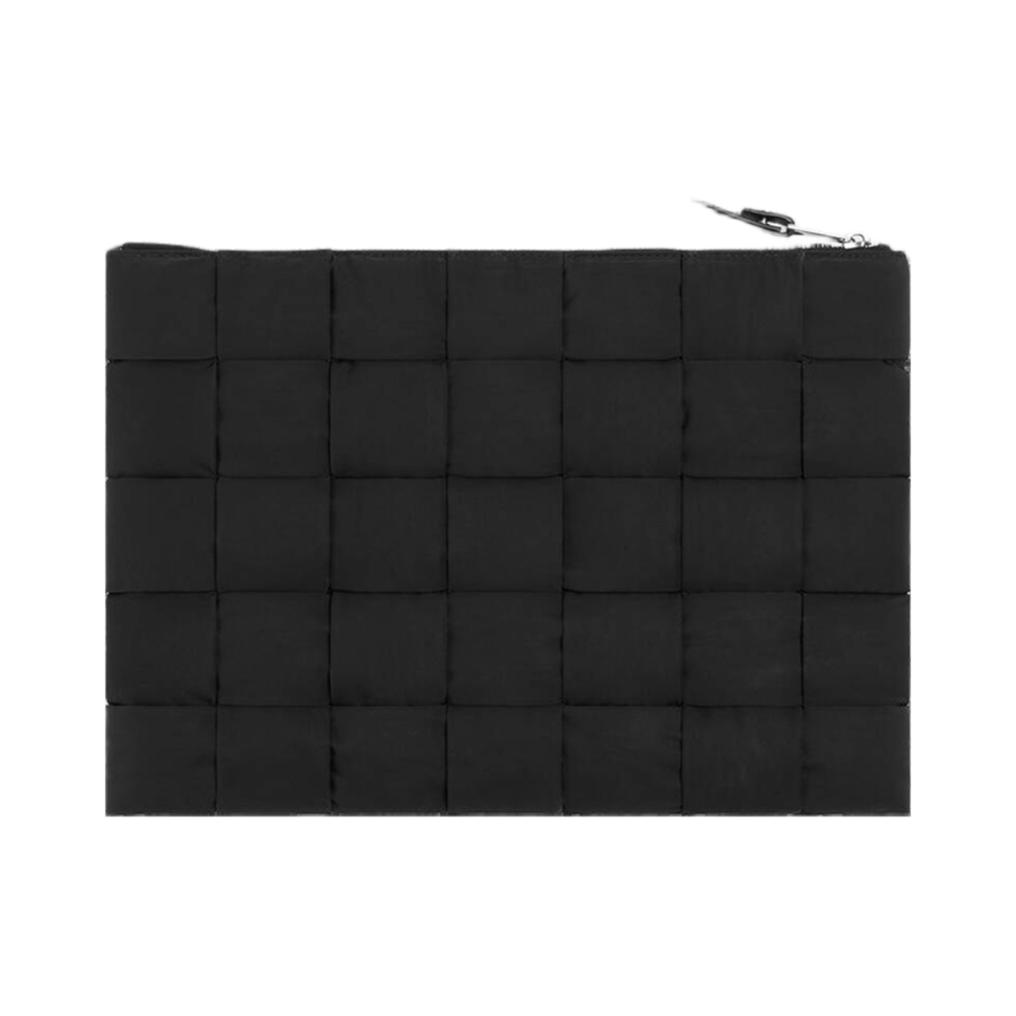 보테가 베네타 카세트 라지 플랫 파우치 블랙(Bottega Veneta Cassette Large Flat Pouch Black) - 2