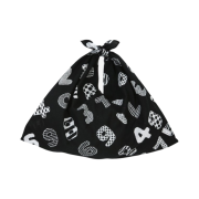 Sou Sou Isemomen Cotton Eco Bag Black