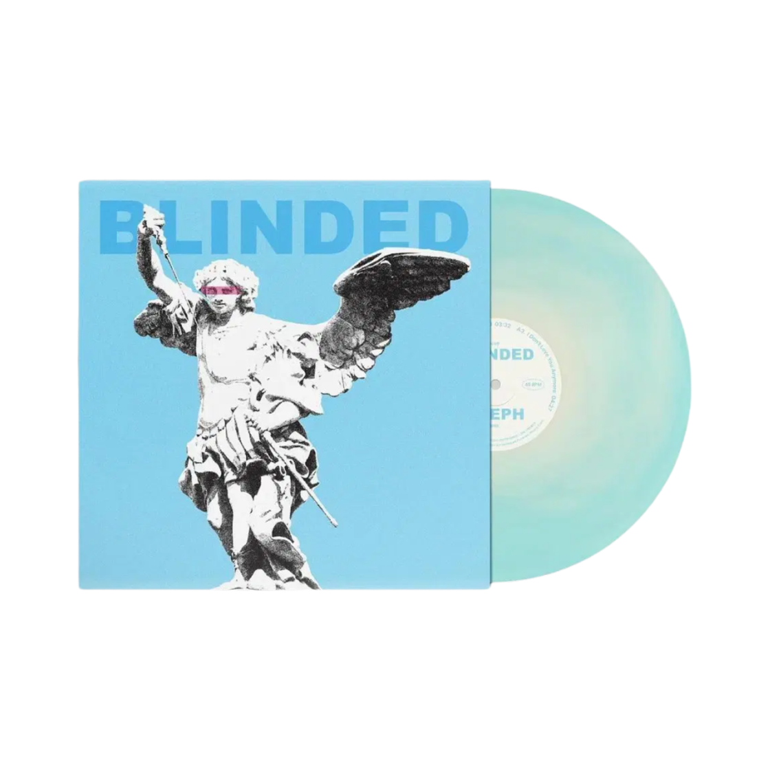 알레프 사과향 LP 본 화이트 아이스 블루(Aleph Blinded LP Bone White Ice Blue)