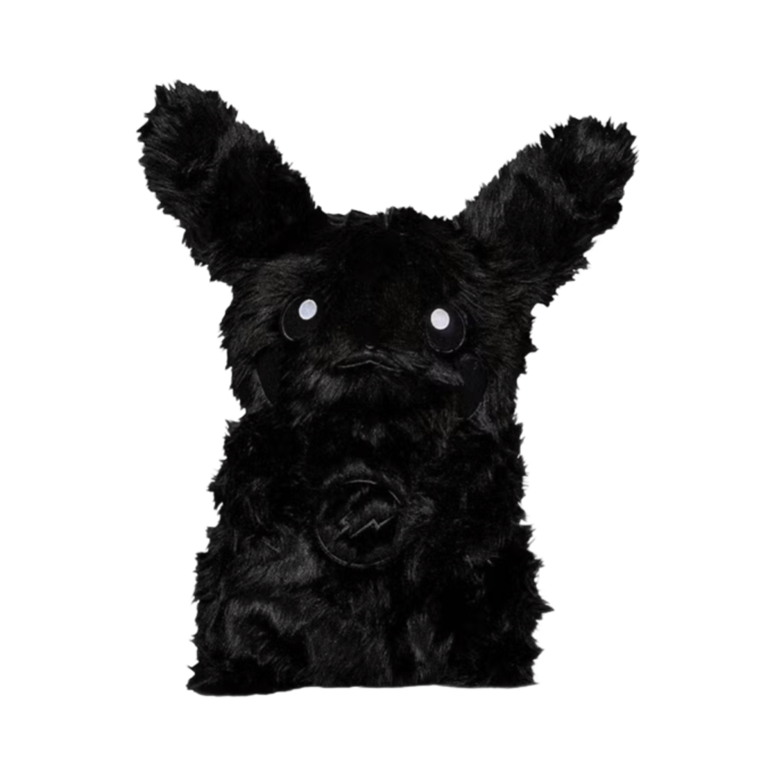 프라그먼트 x 포켓몬 INN 썬더볼트 프로젝트 TBP 플러시 플러피 피카츄 L 블랙(Fragment x Pokemon INN Thunderbolt Project TBP Plush Fluffy Pikachu L Black)