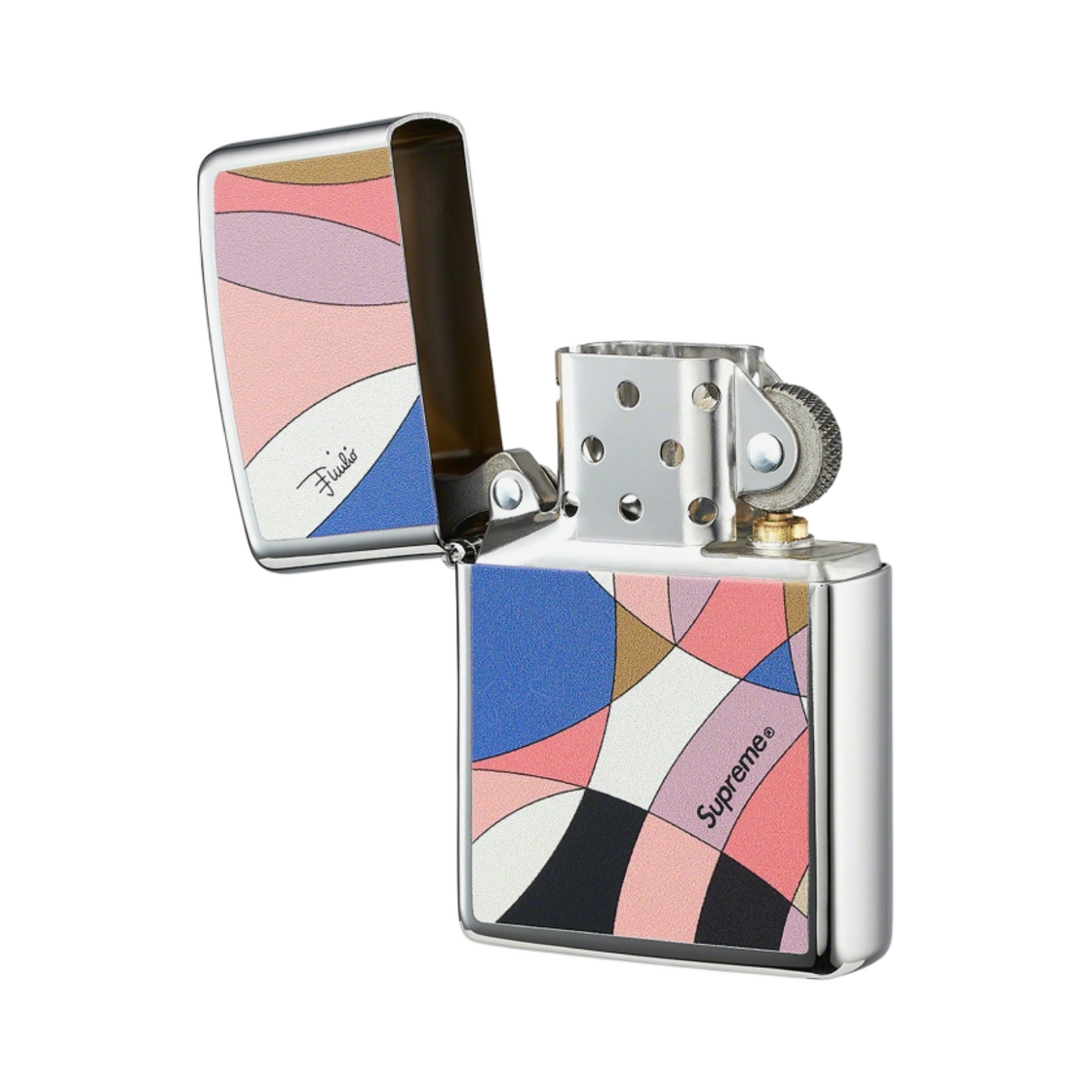 슈프림 x 에밀리오 푸치 지포 더스티 핑크 - 21SS(Supreme x Emilio Pucci Zippo Dusty Pink - 21SS)