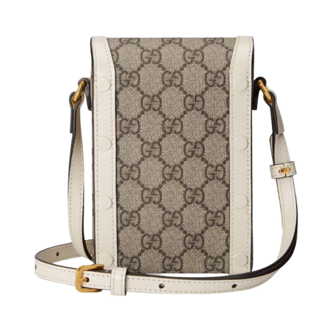 구찌 홀스빗 1955 미니백 베이지 에보니(Gucci Horsebit 1955 Mini Bag Beige Ebony) - 3